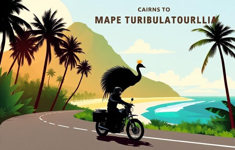 Cairns to Cape Tribulation motorcycle route in Australia, Australia