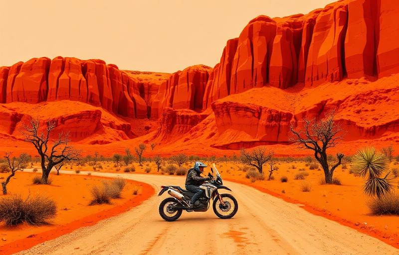 Flinders Ranges Outback Ride motorcycle route in Australia, Australia