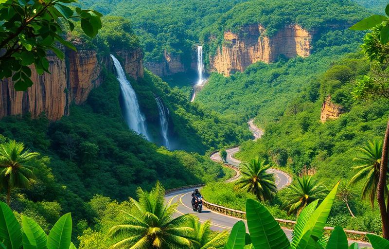 Brisbane to Gold Coast Hinterland motorcycle route in Australia, Australia