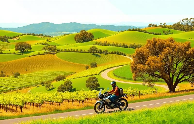 Sydney to Hunter Valley motorcycle route in Australia, Australia