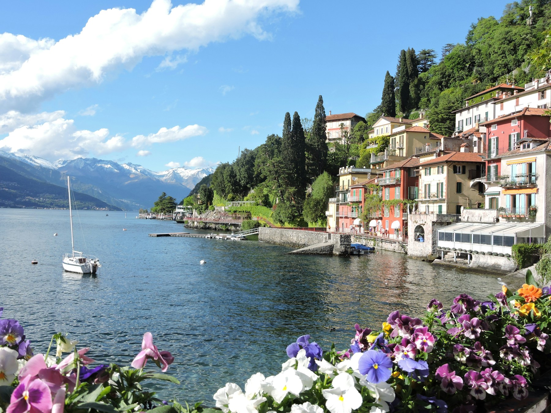 Lakes Como & Lugano Circuit motorcycle route in Lombardy, Italy