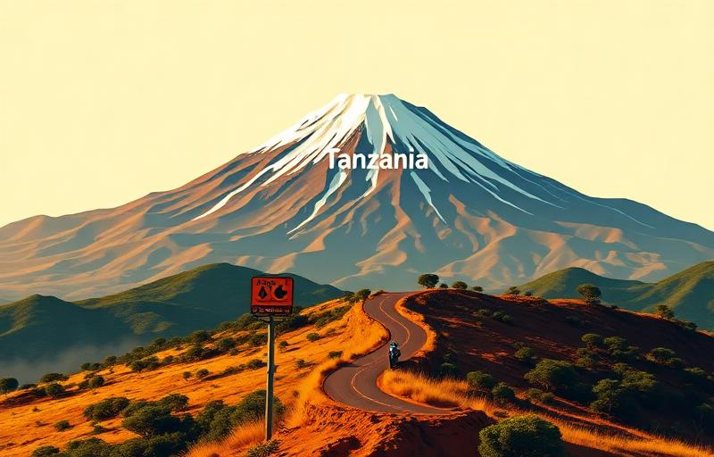 Mount Kilimanjaro Circuit motorcycle route in Tanzania, Tanzania
