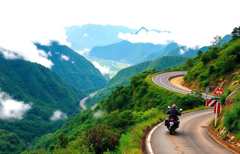 Peru Mountain Highway 3N motorcycle route in Peru, Peru
