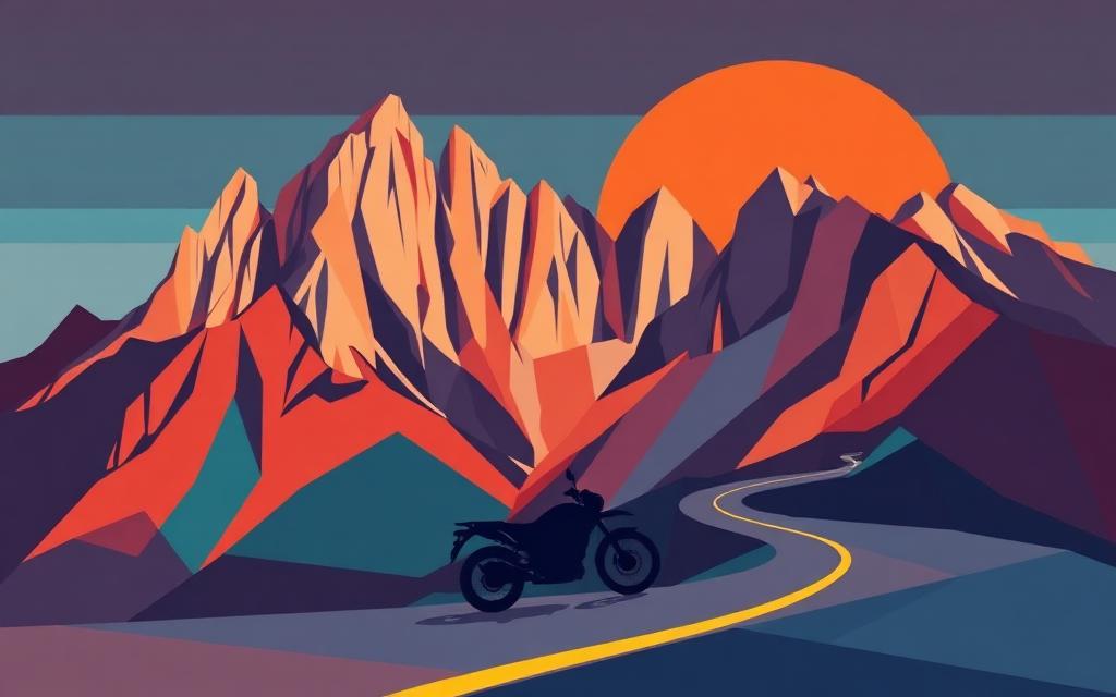 Picos de Europa Loop motorcycle route in Picos de Europa, Spain