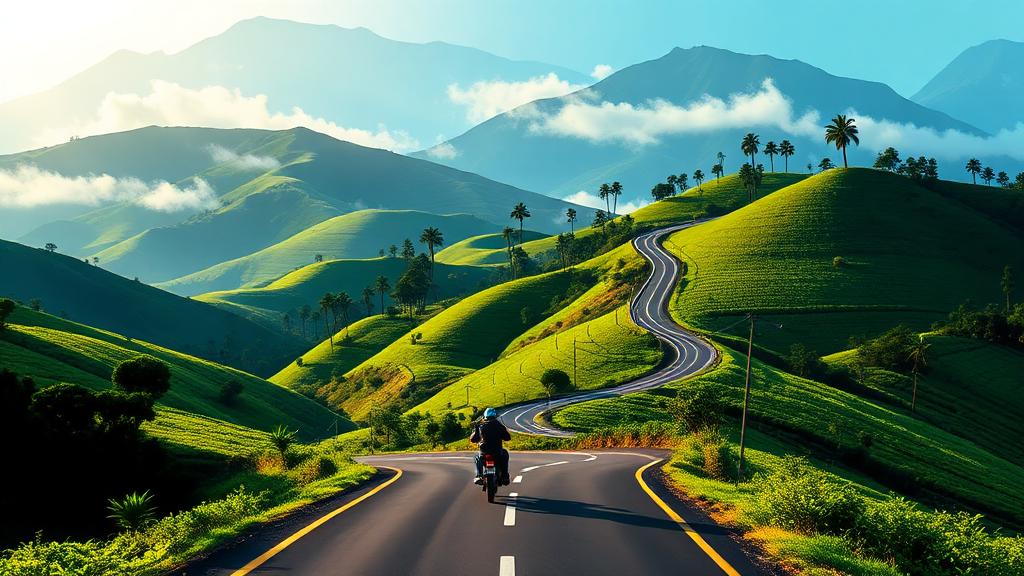 Sri Lanka Hill Country Loop motorcycle route in Sri Lanka, Sri Lanka