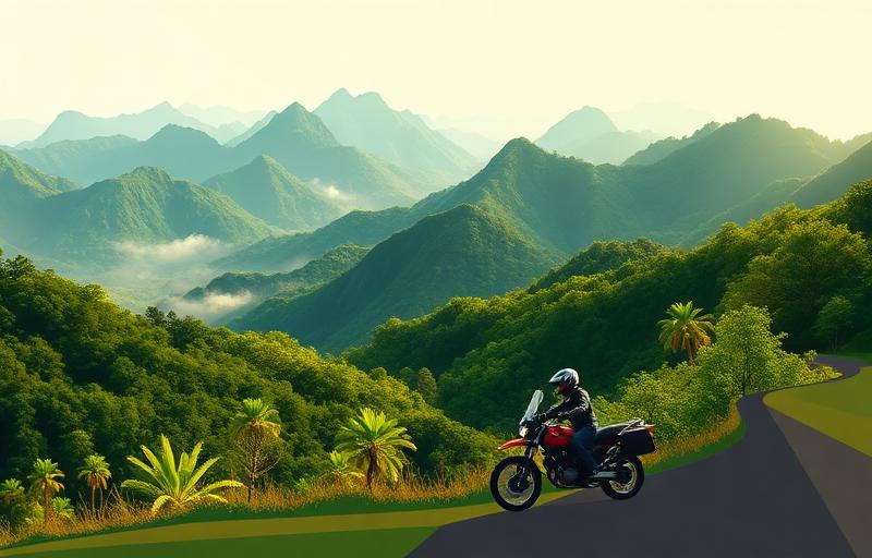Brisbane to Sunshine Coast Hinterland motorcycle route in Australia, Australia