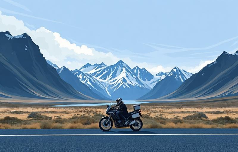 Tierra del Fuego End of the World Ride motorcycle route in Argentina, Argentina